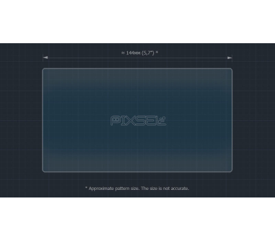 Защитное стекло Pixsel на монитор BMW 2 / M2 - 6.5“ 2014 - 2020 (F22, F23, F45, F46) (гибридное глянец)