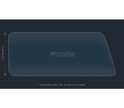 Захисне скло Pixsel на монітор LEXUS RX - 13.3“ 2016 - 2019 (гібридне глянець)