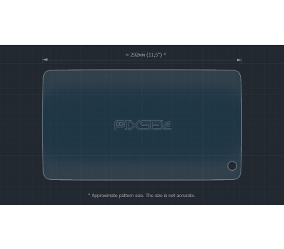 Захисне скло Pixsel для заднього монітора BMW X5 - 13.2“ 2019 - 2022 (G05) (гібридне глянець)