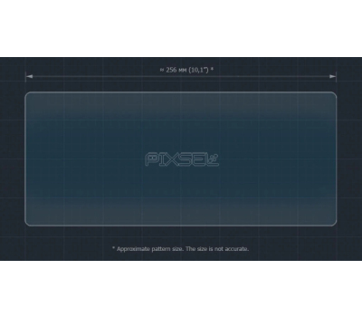 Защитное стекло Pixsel на монитор HYUNDAI BAYON 10.9“ 2021 - (гибридное мат)