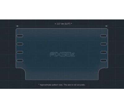 Захисне скло Pixsel на монітор TOYOTA COROLLA CROSS 10.3“ 2021 - (гібридне мат)
