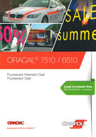 Каталог флуоресцентных пленок для рекламы Oracal 7510/6510