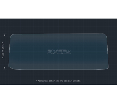 Захисне скло Pixsel на монітор LEXUS RX - 14.4“ 2020 - 2022 (гібридне глянець)