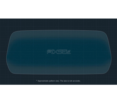 Захисне скло Pixsel на панель приладів BYD DOLPHIN 10.9“ 2025 - (гібридне мат)