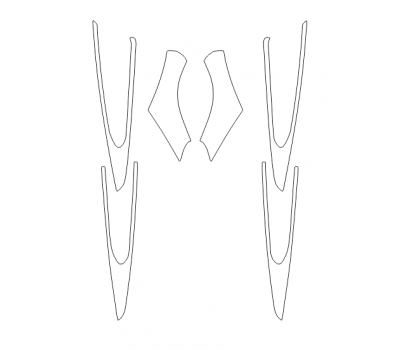 Комплект викрійок для салону LINCOLN NAUTILUS 2019