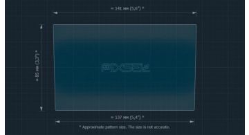 Захисне скло Pixsel на монітор MAN TGE 6.5“ 2017 - 2023 (гібридне глянець)