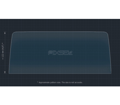 Защитное стекло Pixsel на монитор CHERY TIGGO 8 - 12.6“ 2018 - (гибридное мат)