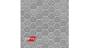 Oracal 975 Honeycomb Silver Gray 1.524 m