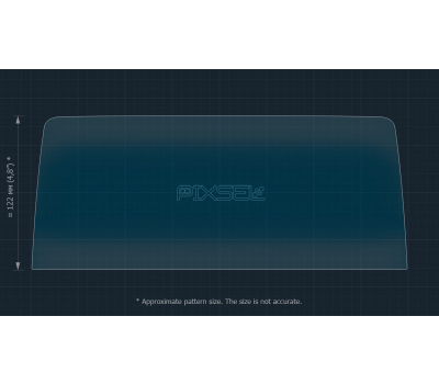 Защитное стекло Pixsel на монитор CHERY Tiggo 7 Pro - 12.6“ 2020 - (гибридное мат)