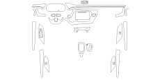 Викрійка для салону TOYOTA HILUX 2019  /assets/images/items/4778/0139725001620308853.jpg