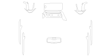 Комплект викрійок для салону GMS SIERRA 1500 AT4 2024 -  /assets/images/items/9651/0364362001743751707.jpg