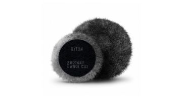 Gyeon Q²M Rotary Wool Cut Pads - Серый меховой режущий круг, (2 шт) 80 mm