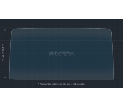 Захисне скло Pixsel на монітор MAZDA CX-9 - 10“ 2016 - 2019 (гібридне мат)