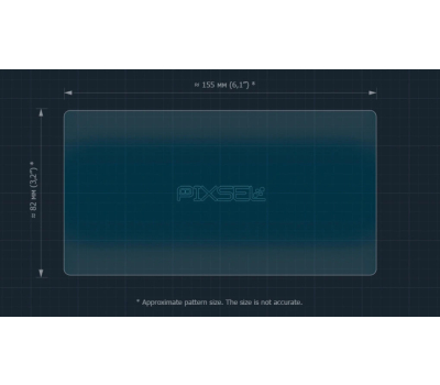 Защитное стекло Pixsel на спидометр мотоцикла CFMOTO 300NK 6.9“ (гибридное глянец)
