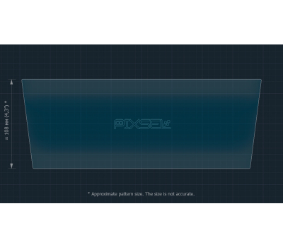 Защитное стекло Pixsel на монитор DS 9 - 12.1“ 2020 - (гибридное глянец)