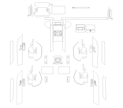 Викрійка для салону LAND ROVER RANGE ROVER 2023