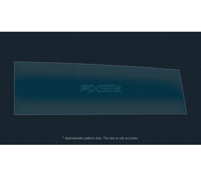 Захисне скло Pixsel на монітор CADILLAC ESCALADE IQ 19.9“ 2025 - (гібридне мат)