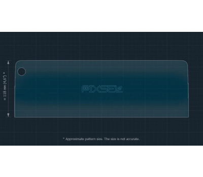 Защитное стекло Pixsel на монитор MAZDA CX-80 14.9“ 2024 - (гибридное мат)