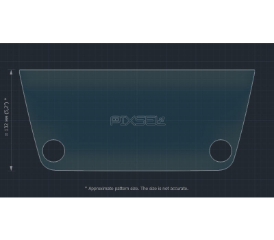Захисне скло Pixsel на монітор SKODA SUPERB - 13.3“ 2019 - 2024 (гібридне мат)