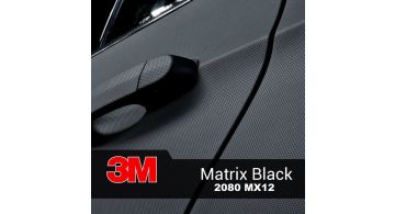 3M 2080 Matte Matrix Black MX12 1.524 m