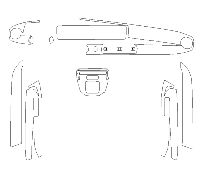 Викрійка для салону MERCEDES-BENZ V-CLASS 2025 -
