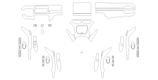Комплект викрійок для салону SMART #1 2024 -  /assets/images/items/9649/0080444001743688017.jpg