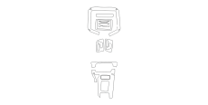 Комплект викрійок для салону MERCEDES-BENZ G-CLASS 2016  /assets/images/items/5633/0815807001657803238.png