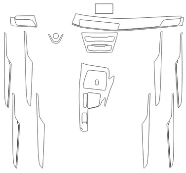 Викрійка для салону BMW X1 2019