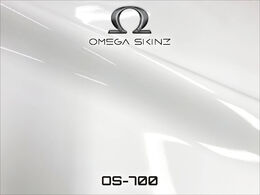 Omega Skinz OS-700 Virginity White - Белая глянцевая пленка 1.524 m