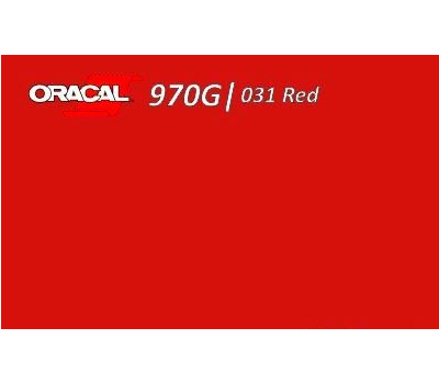 Oracal 970 Red Gloss 031 1.524 m
