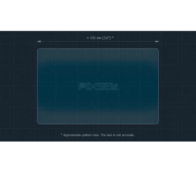 Защитное стекло Pixsel для заднего планшета ZEEKR 009 8.9“ 2024 - (гибридное мат)