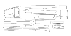 Комплект выкроек для салона BMW 7 2012-2014  /assets/images/items/5296/0367703001652271639.png