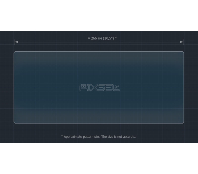 Защитное стекло Pixsel на монитор LAND ROVER Defender - 11.4“ 2020 - (гибридное мат)