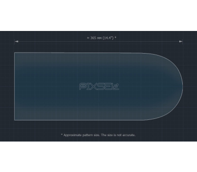 Защитное стекло Pixsel на монитор HAVAL Dargo - 15.5“ 2021 - (гибридное глянец)