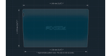 Захисне скло Pixsel на монітор TEYES CC3 2K - 10“ (гібридне мат)  /assets/images/items/8014/0977457001720341742.jpg