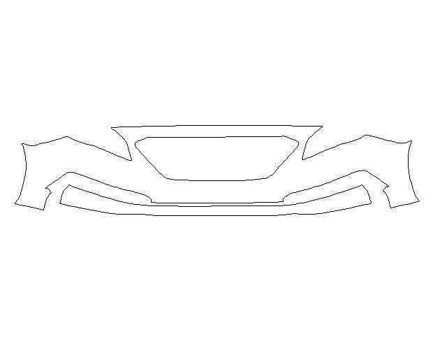 Hyundai Sonata Sport 2015 Седан Передній бампер LEGEND