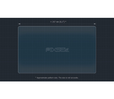 Защитное стекло Pixsel на монитор HYUNDAI TUCSON - 9.5“ 2019 - 2020 (гибридное глянец)