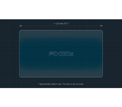 Защитное стекло Pixsel на монитор TOYOTA IZOA - 10.4“ 2018 - (гибридное глянец)