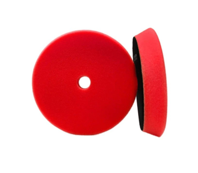 MaxShine High Pro Foam Pad Red - Ультрам'яке полірувальне коло з поролону Ø130/155 mm