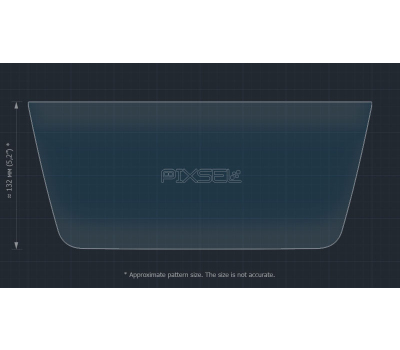 Захисне скло Pixsel на монітор SKODA SUPERB - 13.2“ 2019 - 2024 (гібридне мат)