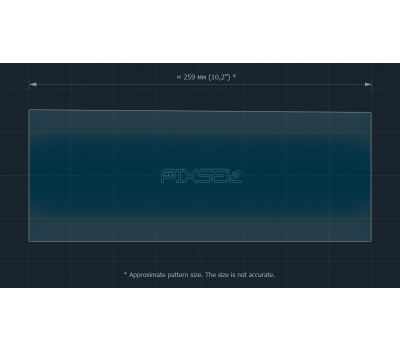 Защитное стекло Pixsel на монитор DS 4 - 10.9“ 2021 - (гибридное глянец)