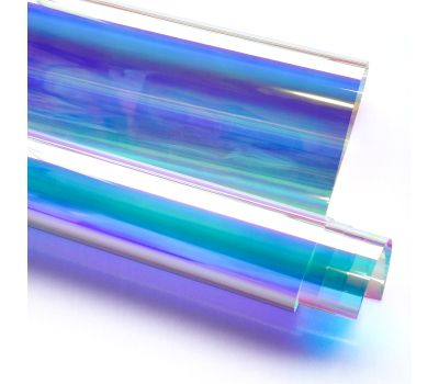 Декоративна дихроїчна плівка хамелеон Rainbow Blue 1.38 m