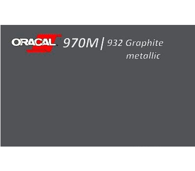 Oracal 970 Graphite Metallic Gloss 932 1.524 m
