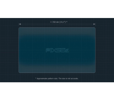 Защитное стекло Pixsel на монитор AVATR 07 16.4“ 2024 - (гибридное мат)