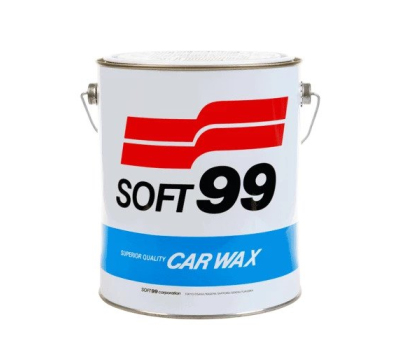 Soft99 White Super Wax - Очищающий воск для белых автомобилей, 2 kg