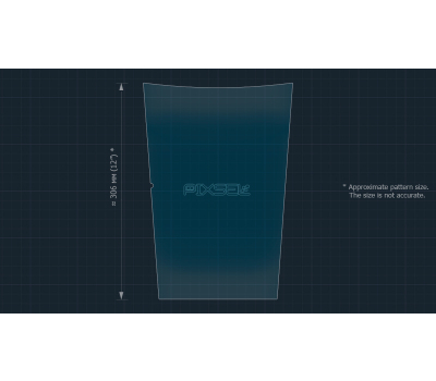 Защитное стекло Pixsel на монитор TESLA STYLE INFINITI Q50 2013 - 2021 - 14.6“ (гибридное глянец)