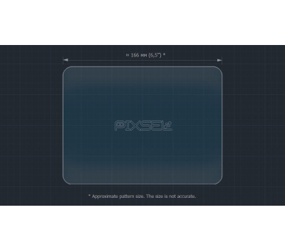 Защитное стекло Pixsel на монитор CHRYSLER 300 - 8.1“ 2014 - (гибридное глянец)