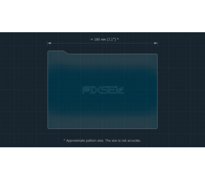 Захисне скло Pixsel на спідометр мотоцикла KTM 1290 SUPER ADVENTURE S 8.7“ (гібридне глянець)