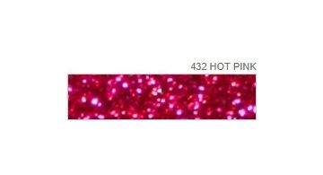 Poli-Flex Pearl Glitter 432 Hot Pink