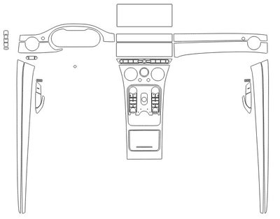 Викрійка для салону BENTLEY CONTINENTAL GT 2019